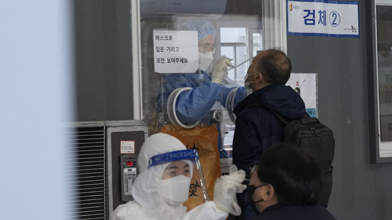 Νότια Κορέα: Περισσότερα από 5.200 νέα περιστατικά Covid-19