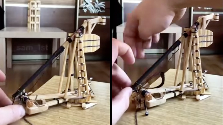 Mini καταπέλτης