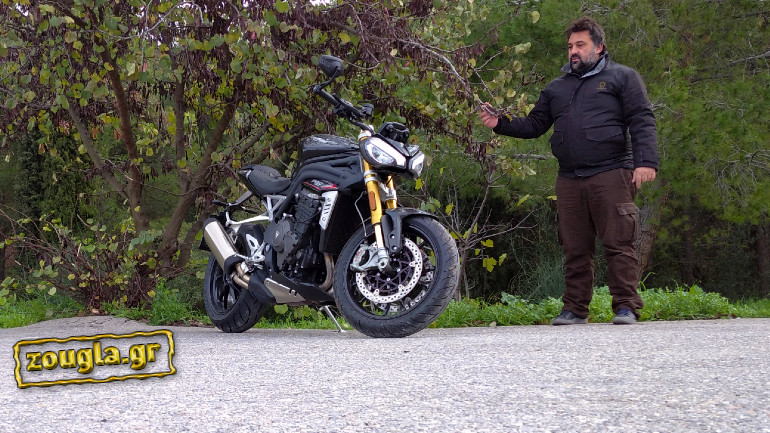 Ώρα για… τσάι με το Triumph Speed Triple 1200RS
