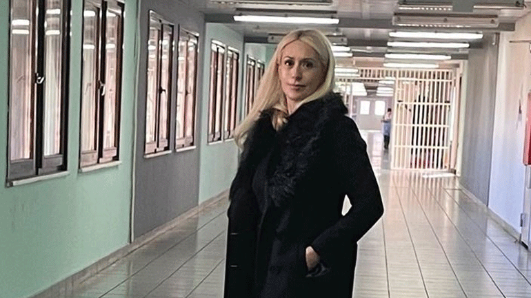 Η Μαρία Μπακοδήμου στις γυναικείες φυλακές Θήβας: Η συγκλονιστική ανάρτηση