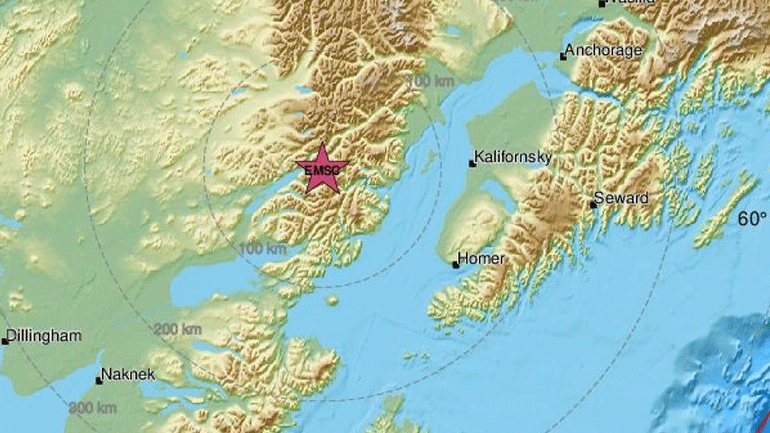 Σεισμική δόνηση 5,9 Ρίχτερ στην Αλάσκα