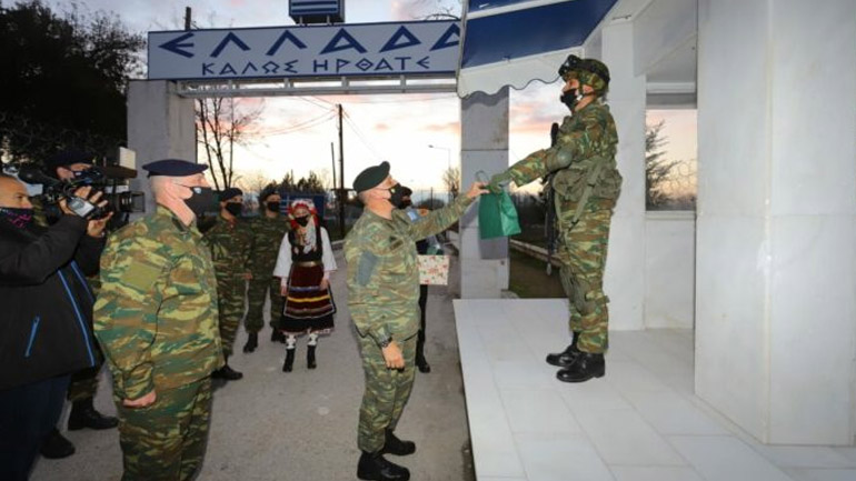 Επίσκεψη του αρχηγού ΓΕΕΘΑ σε μονάδες και φυλάκια του Δ΄ Σώματος Στρατού Επίσκεψη του αρχηγού ΓΕΕΘΑ σε μονάδες και φυλάκια του Δ΄ Σώματος Στρατού