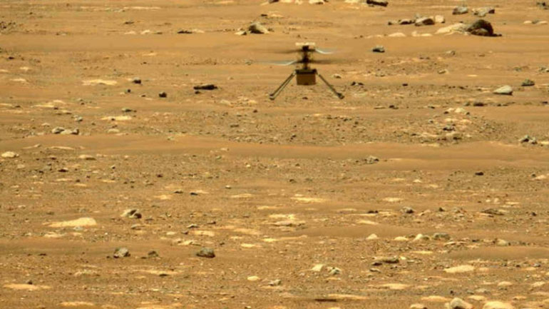 NASA: Το ελικοπτεράκι Ingenuity πραγματοποίησε την 18η πτήση του στον Άρη