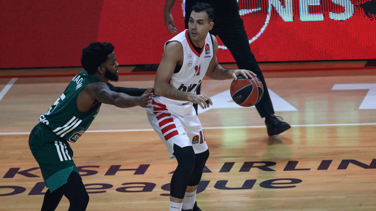 Νικητής στο ΟΑΚΑ ο Ολυμπιακός, 84-65 τον Παναθηναϊκό