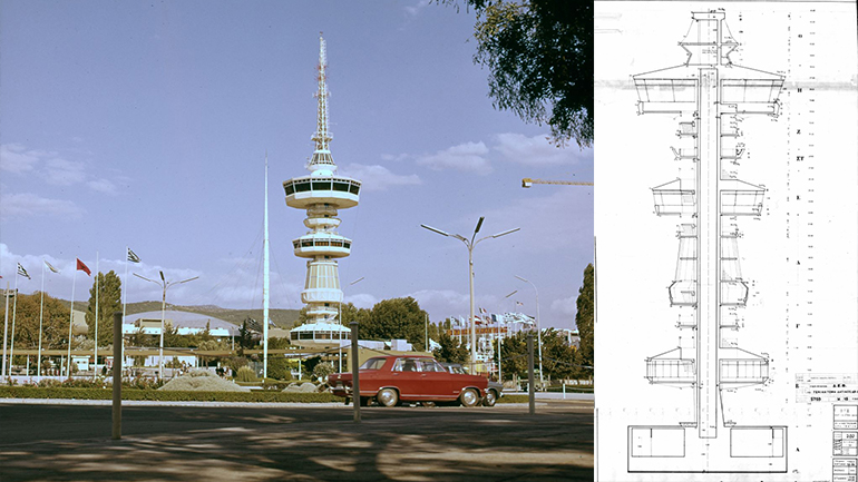 Ο Πύργος του ΟΤΕ στη ΔΕΘ