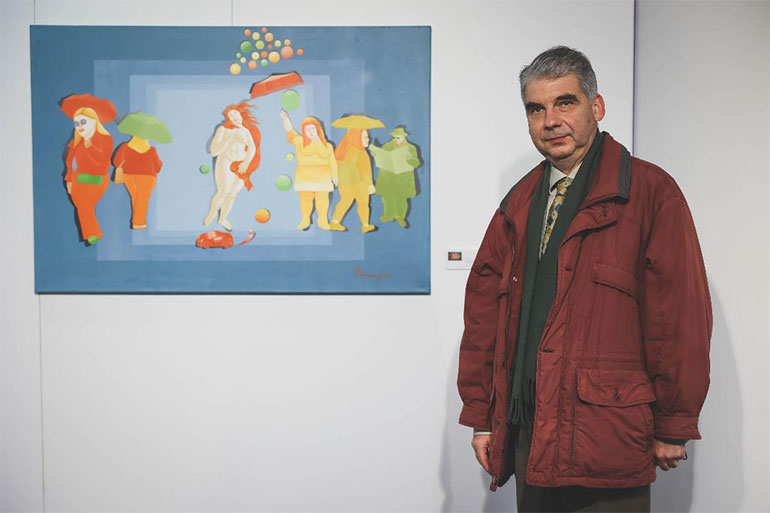 Ο συλλέκτης Κυριάκος Τσιφλάκος