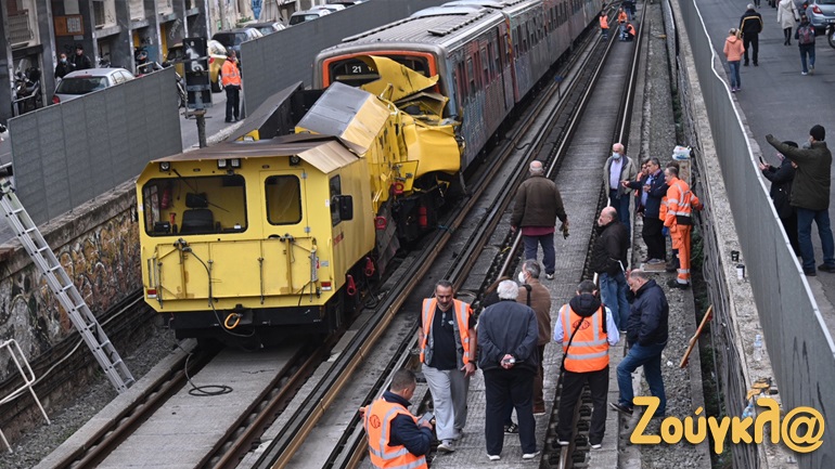 Δυστύχημα ΗΣΑΠ: Βίντεο-ντοκουμέντο δείχνει τους εργάτες να πηδούν από τα βαγόνι για να σωθούν