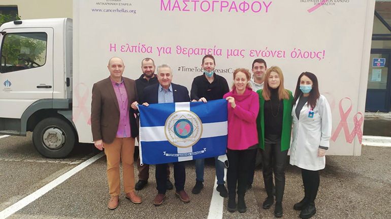 Πραγματοποιήθηκαν δωρεάν μαστογραφίες σε γυναίκες αστυνομικούς