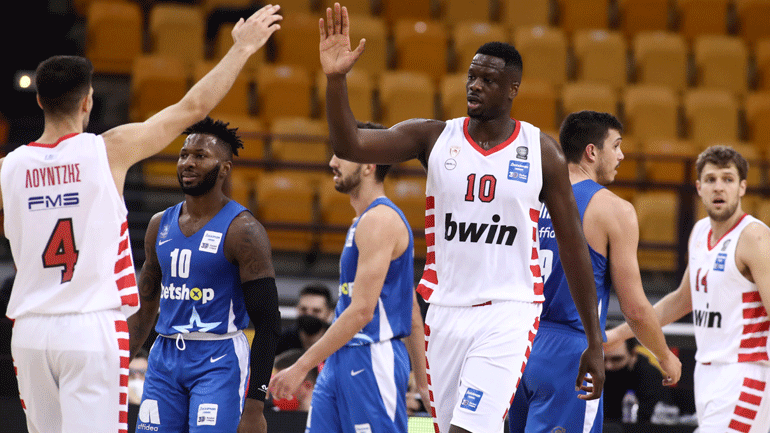 Στο Final-4 του Κυπέλλου ο Ολυμπιακός, 110-85 τον Ιωνικό