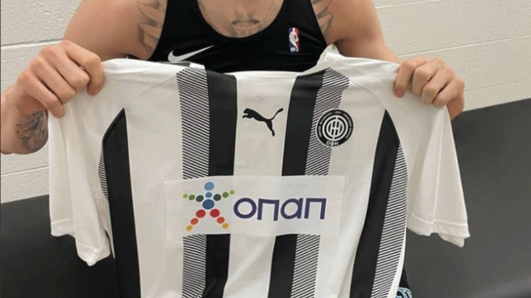 Αστέρας του ΝΒΑ ποζάρει με τη φανέλα του ΟΦΗ!