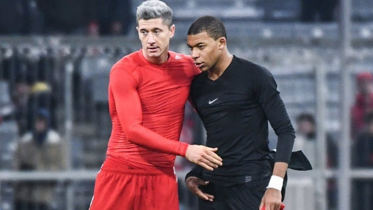 Αντίθετοι με το Μουντιάλ ανά διετία οι Μπαπέ και Λεβαντόφσκι