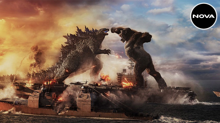 «Tom & Jerry» & «Godzilla vs Kong»: Δύο δυνατά blockbuster κάνουν πρεμιέρα αποκλειστικά στη Nova!