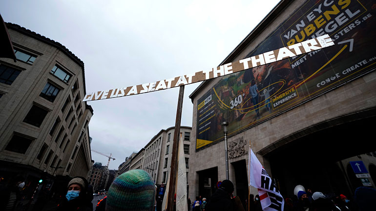 Βέλγιο: Αναστολή του μέτρου για το κλείσιμο των θεάτρων αποφάσισε το Συμβούλιο της Επικρατείας