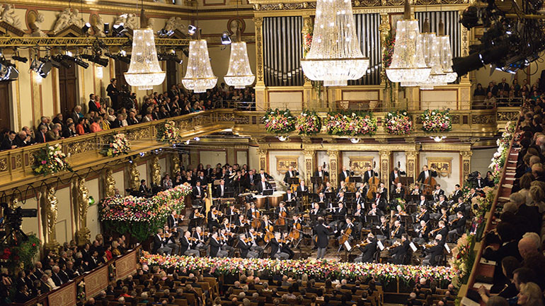 Με λιγότερους θεατές και η πρωτοχρονιάτικη συναυλία της Φιλαρμονικής Ορχήστρας της Βιέννης