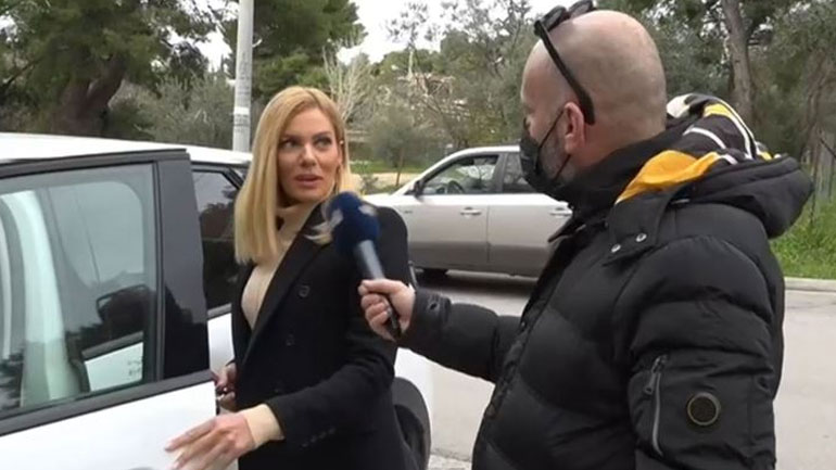 H Ιωάννα Μαλέσκου απαντά για την ένταση με τον Τάσο Χαλκιά στον αέρα της εκπομπής της