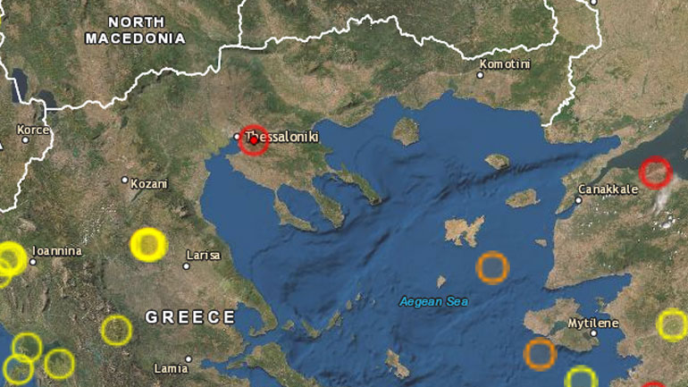Σεισμός 3,4 Ρίχτερ στη Θεσσαλονίκη