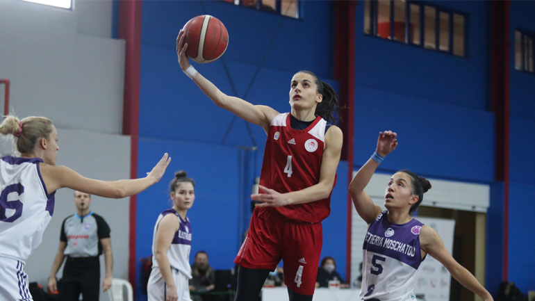 Μπάσκετ Γυναικών: Πρωτοχρονιά στο «ρετιρέ» για τον Ολυμπιακό