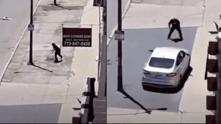 Πετούσε πέτρες στα αυτοκίνητα, μέχρι που ένας έκανε αναστροφή και τον… πάτησε!