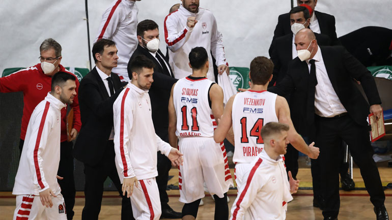 Ολυμπιακός: Κατέθεσε στη Euroleague αίτημα αναβολής του αγώνα με τη Ζαλγκίρις