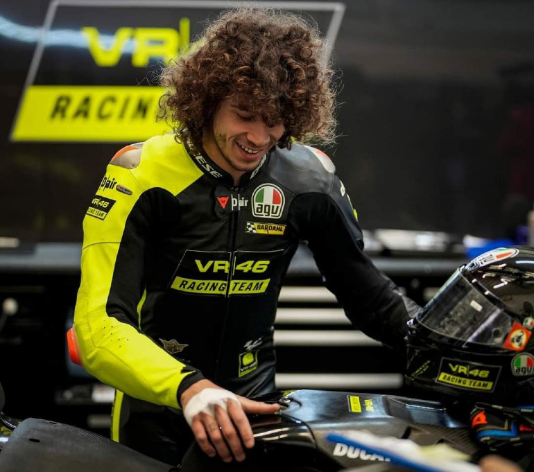 Ο Marco Bezzecchi θα οδηγήσει τη δεύτερη Ducati της ομάδας του Valentino Rossi.