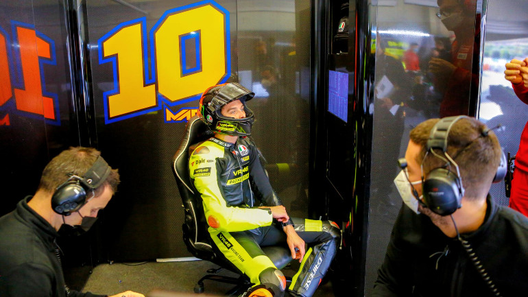 Ο Luca Marini από τις δοκιμές στη Jerez τον περασμένο Νοέμβριο.