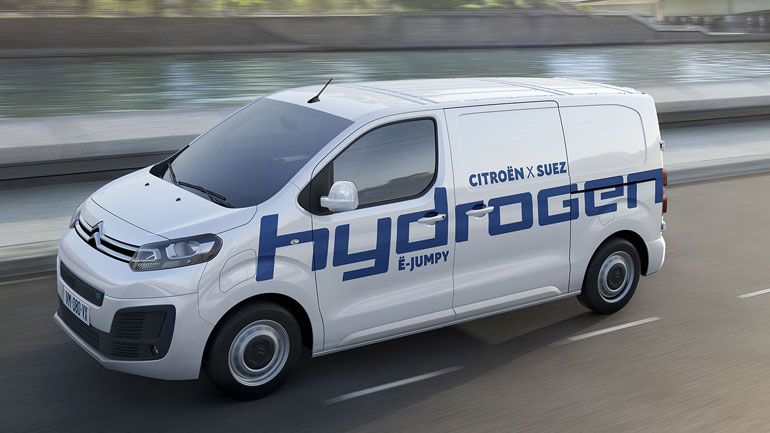 Η νέα ολοκληρωμένη γκάμα LCV της Citroen συνδυάζει την ηλεκτροκίνηση με το υδρογόνο