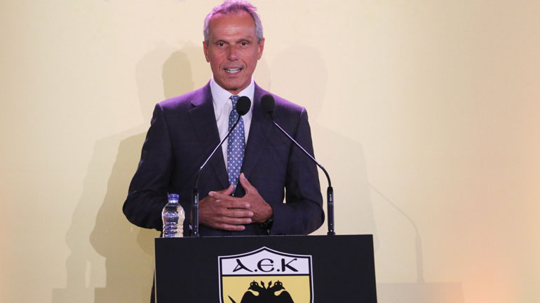 Ανδριόπουλος: «Η ΑΕΚ τη σεζόν 2022-23 θα παίζει στην “Αγια-Σοφιά”»