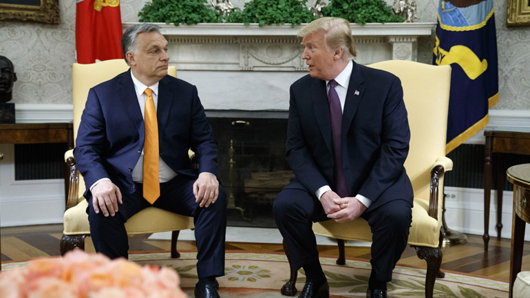 Ο Τραμπ τάσσεται υπέρ της επανεκλογής του Βίκτορ Ορμπάν