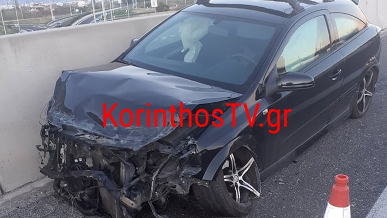 Τροχαίο με τέσσερις τραυματίες στην Εθνική Οδό Κορίνθου – Πατρών