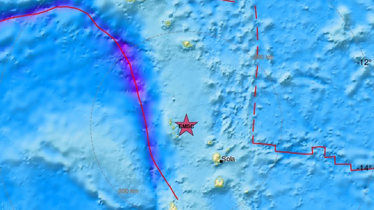 Σεισμική δόνηση 6,1 Ρίχτερ στα νησιά Βανουάτου
