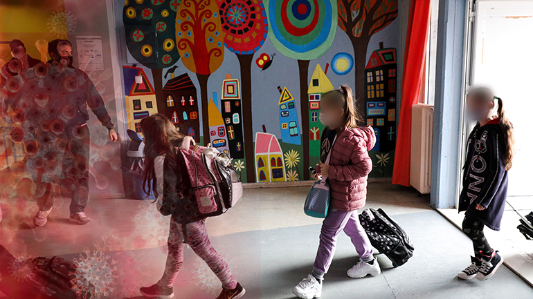 Επιμένει η κυβέρνηση σε ανοιχτά σχολεία