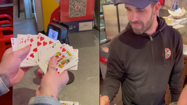 Δωρεάν γεύμα για το μαγικό κόλπο