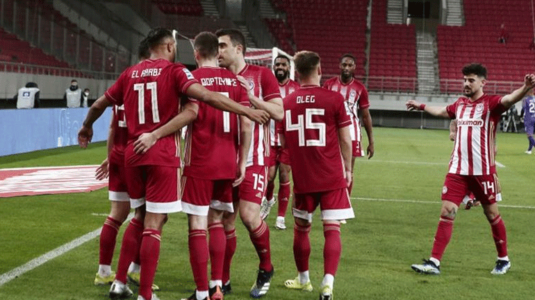 Ολυμπιακός: Θετικοί τέσσερις ποδοσφαιριστές