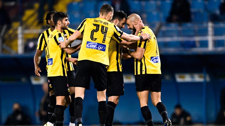 Με το δεξί στο 2022 η ΑΕΚ, 2-0 τη Λαμία