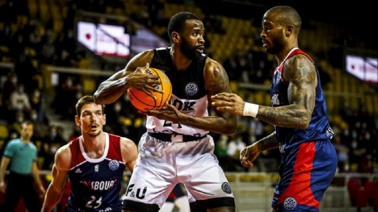 Ήττα για τον ΠΑΟΚ στη Γαλλία, 105-78 η Στρασμπουρ