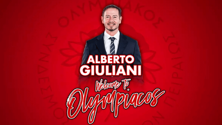 Βόλεϊ: Ανακοίνωσε την πρόσληψη του Αλμπέρτο Τζουλιάνι ο Ολυμπιακός
