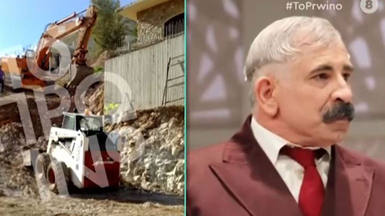 Πέτρος Φιλιππίδης: Χρωστάει πάνω από 100.000 ευρώ για τις εργασίες στο σπίτι του στο Σοφικό