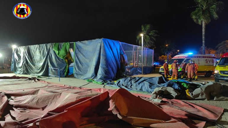 Κοριτσάκι στην Ισπανία σκοτώθηκε σε δυστύχημα με φουσκωτό κάστρο