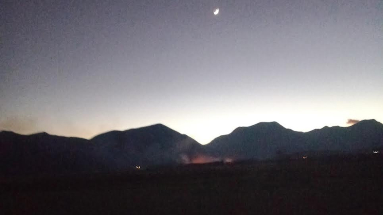 Κόρινθος: Φωτιά ξέσπασε σε καλαμιές στη λίμνη Στυμφαλία