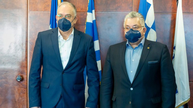 Τ. Θεοδωρικάκος: Συνάντηση με τον Πρύτανη του ΑΠΘ για την πανεπιστημιακή αστυνομία