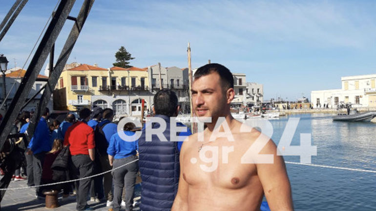 Ρέθυμνο: Έπιασε τον σταυρό για ενδέκατη φορά