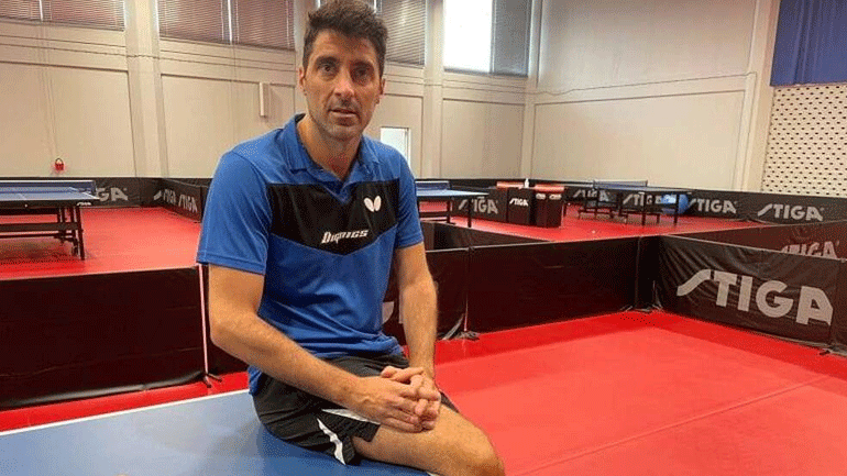 Πινγκ Πονγκ: Στο νούμερο 54 της παγκόσμιας κατάταξης αρχίζει το 2022 ο Γκιώνης