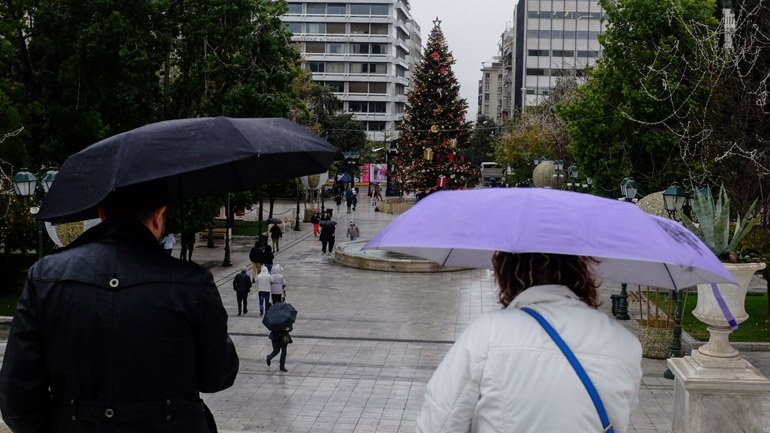Βροχές και καταιγίδες αναμένονται το Σάββατο σε μεγάλο μέρος της χώρας