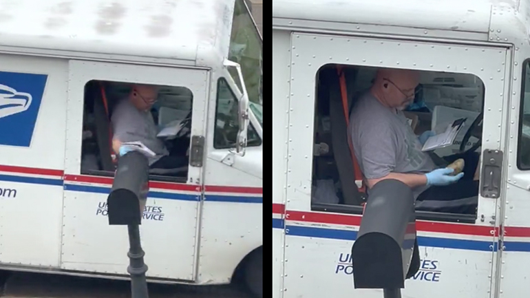 Αποστολή μιας πατάτας με το ταχυδρομείο