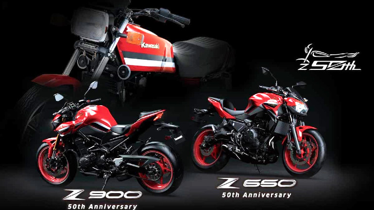 Επετειακά Kawasaki Z900 και Z650 για το 50 χρόνια “Z”