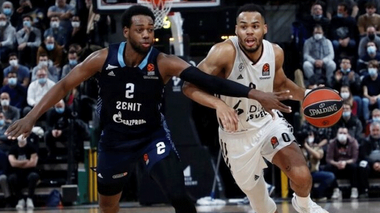 Euroleague: Αναβλήθηκε ο αγώνας Ζενίτ Αγίας Πετρούπολης-Βιλερμπάν