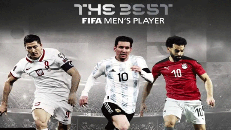 FIFA: Μέσι, Σαλάχ και Λεβαντόφσκι υποψήφιοι για το βραβείο του κορυφαίου παίκτη του κόσμου για το 2021