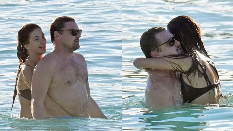 Leonardo DiCaprio: Τρυφερές στιγμές στο νερό με την 24χρονη σύντροφό του!