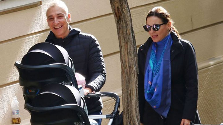 Όλγα Κεφαλογιάννη-Μίνως Μάτσας: Πώς πέρασαν τις πρώτες τους γιορτές με τα δίδυμα;