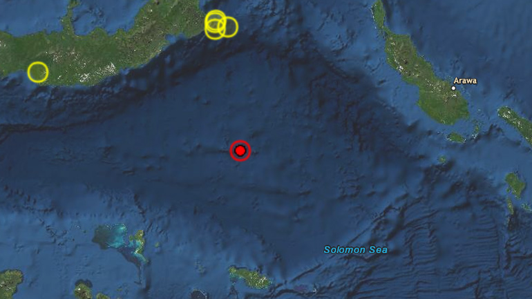 Σεισμός 5,9 βαθμών στην Παπούα Νέα Γουινέα